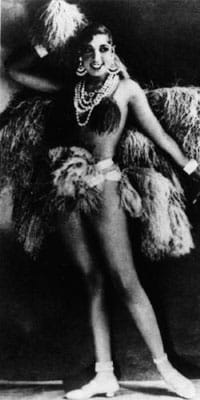 An undated photo of Josephine Baker, photo: CTK
